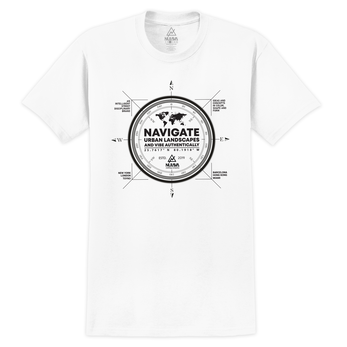 Nulava "Navigate” Compass T-Shirt