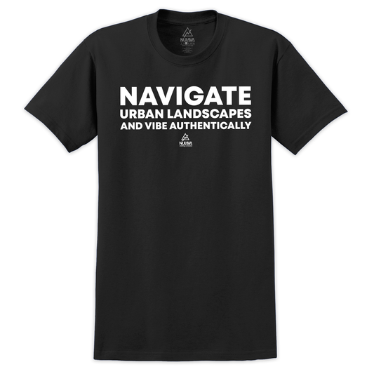Nulava “Navigate Urban Landscapes and Vibe Authentically” Tee