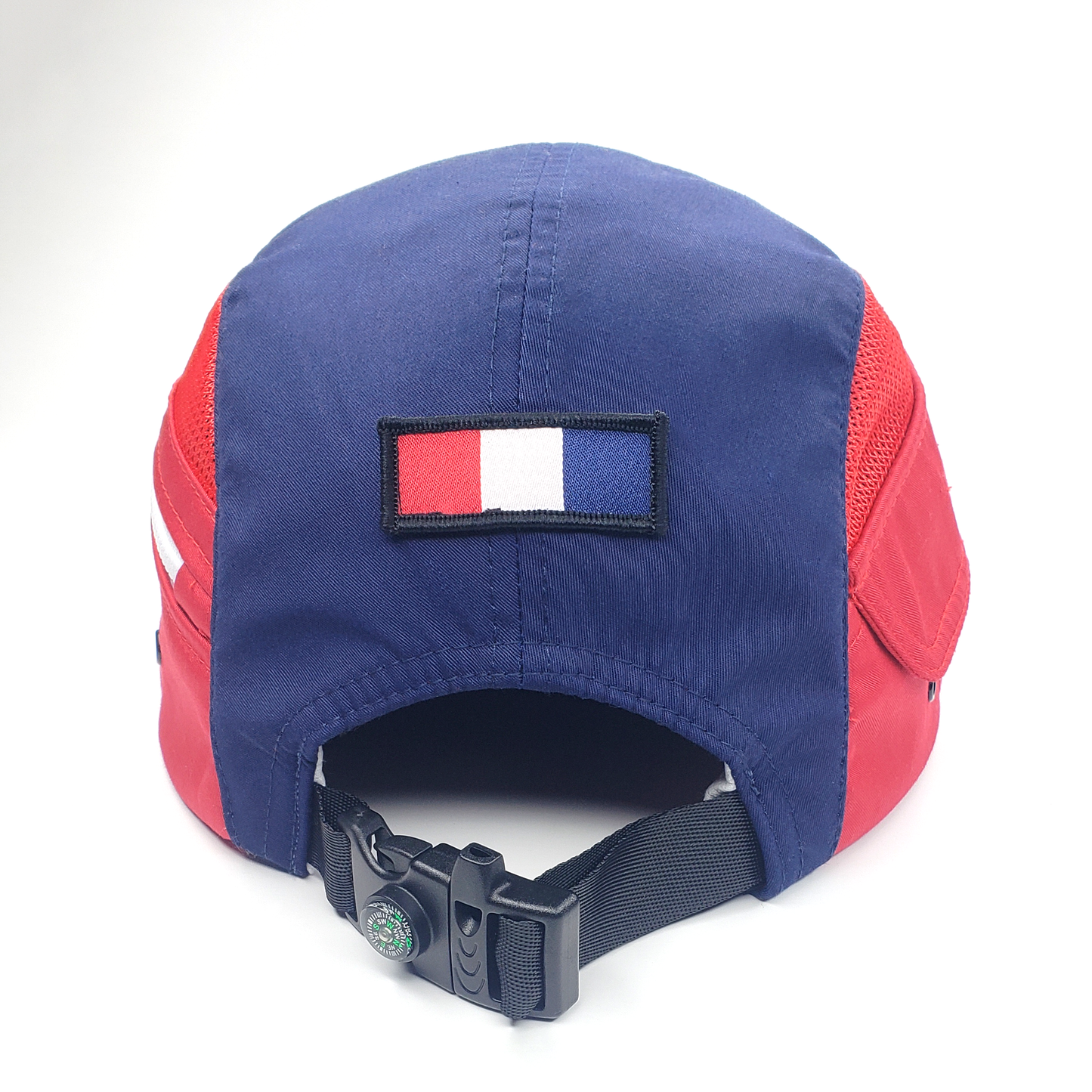 Nulava 5-Panel Long Bill Camp Cap – Red/White/Blue 2019 Edition